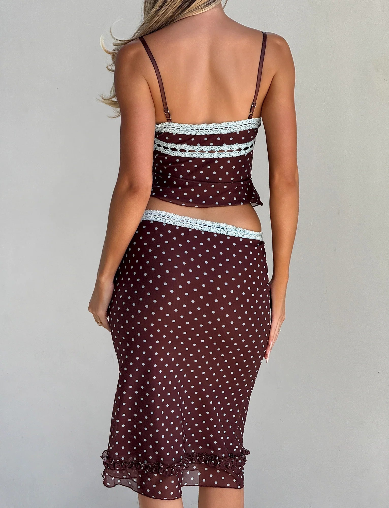 AMARA TOP - POLKA DOT
